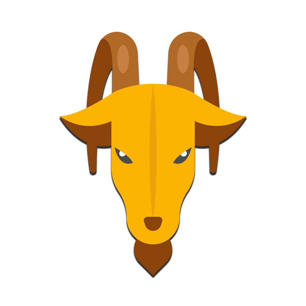 Capricorn - Astrological Sign Clipart (1000x1000), Png Download