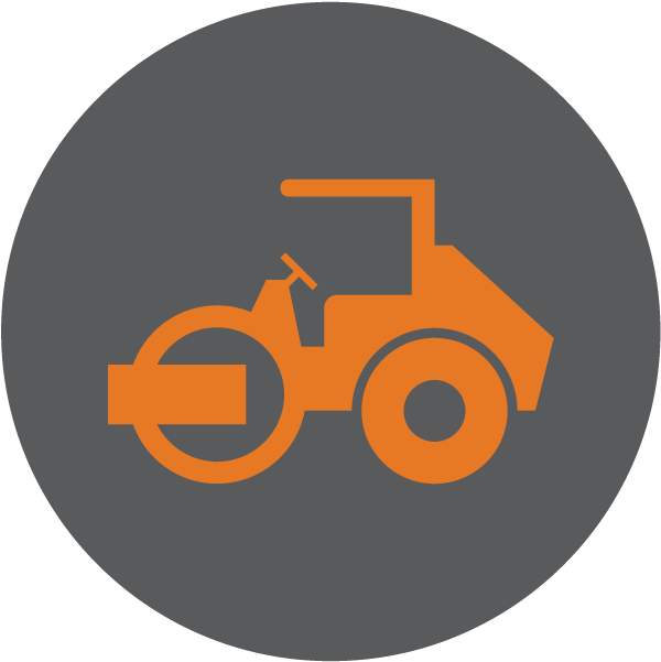Paving-icon - Tractor Clipart (606x612), Png Download