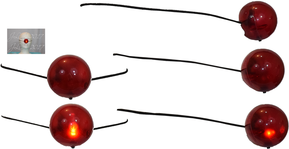 Rudolph Nose Png - Black Cherry Clipart (1024x558), Png Download