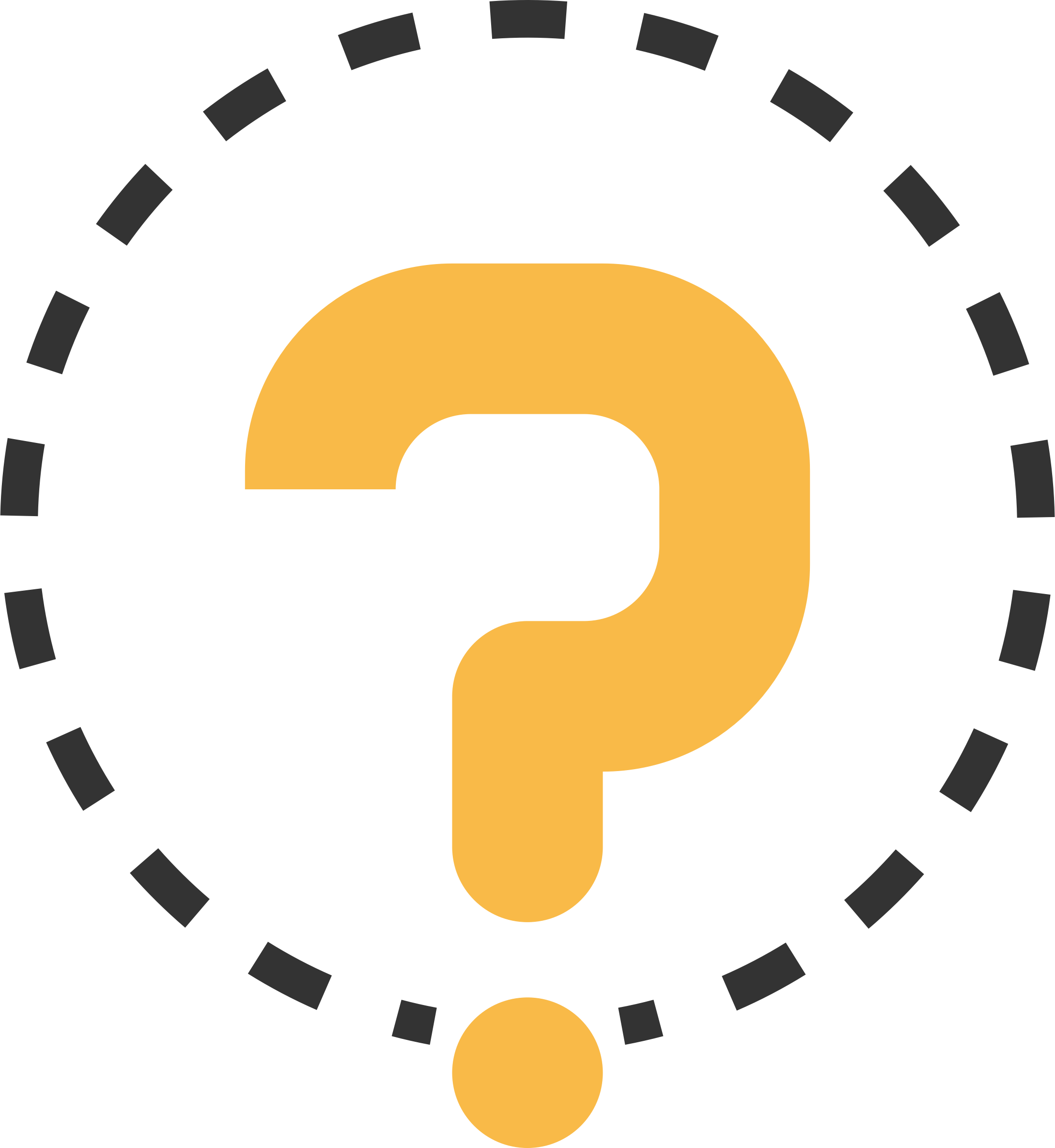 Big Image Png - Question Flat Icon Png Clipart (2204x2400), Png Download