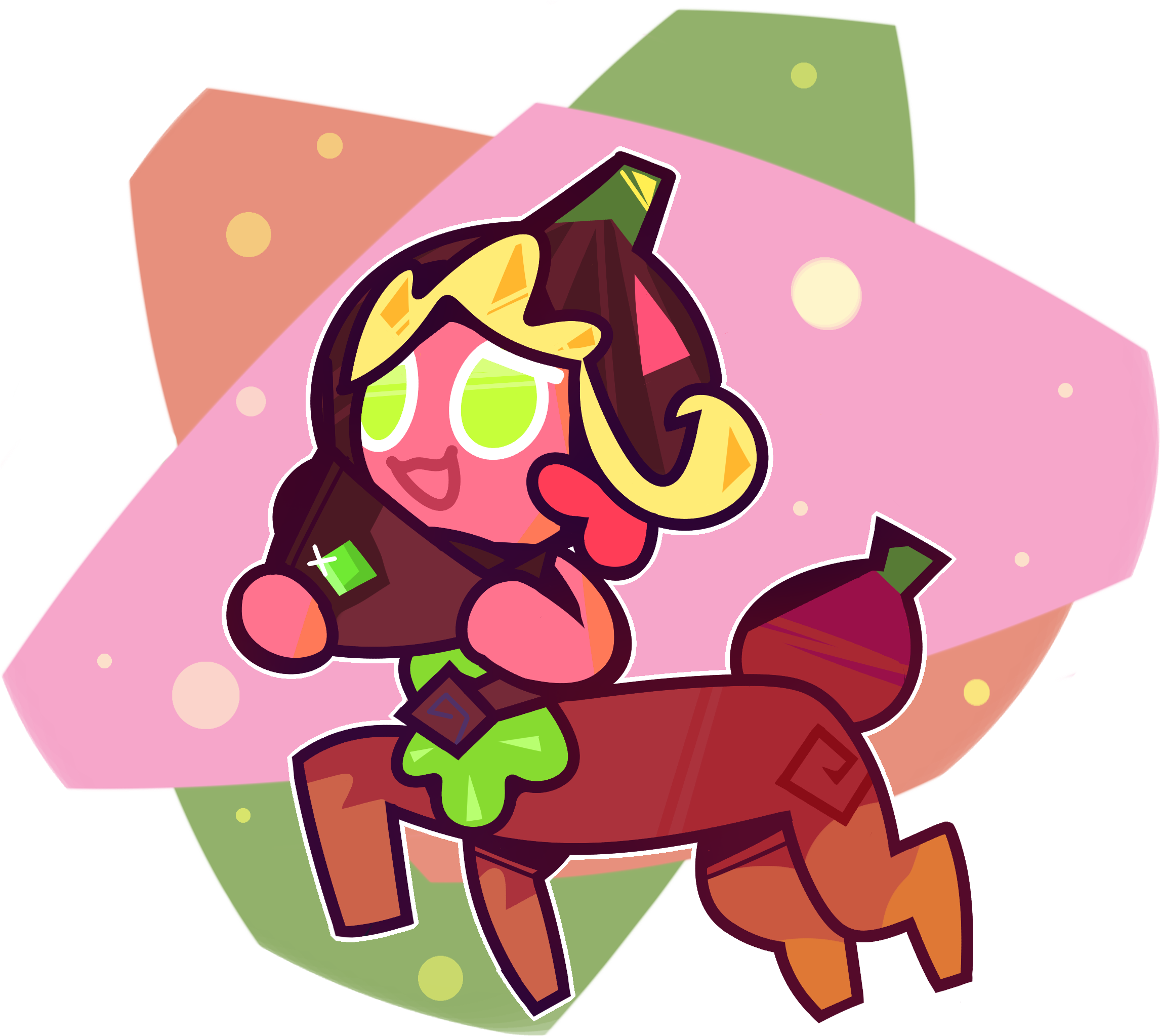 Fig Cookie - Cartoon Clipart (2299x2049), Png Download