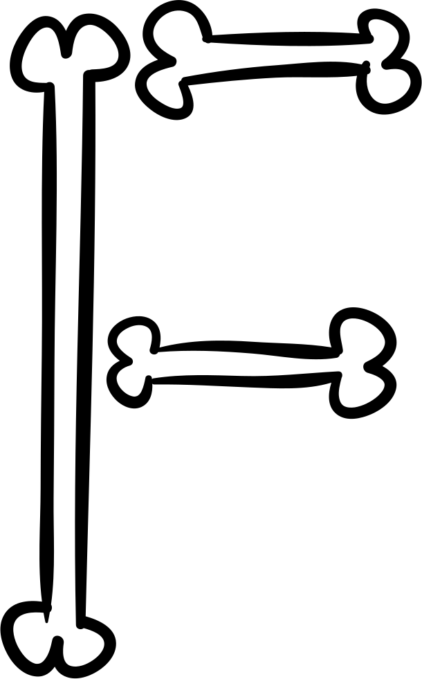 610 X 981 2 - Letter F Png Clipart (610x981), Png Download