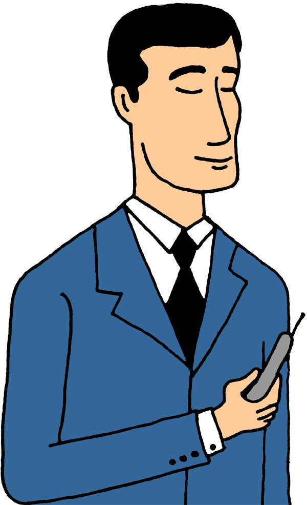 Man Clip Art - Cartoon - Png Download (600x985), Png Download