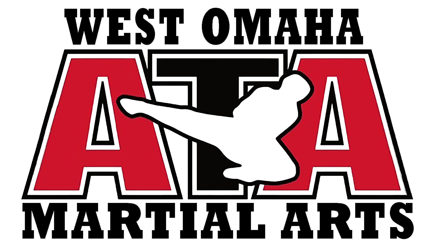 West Omaha Martial Arts - American Taekwondo Association Clipart (1800x1031), Png Download