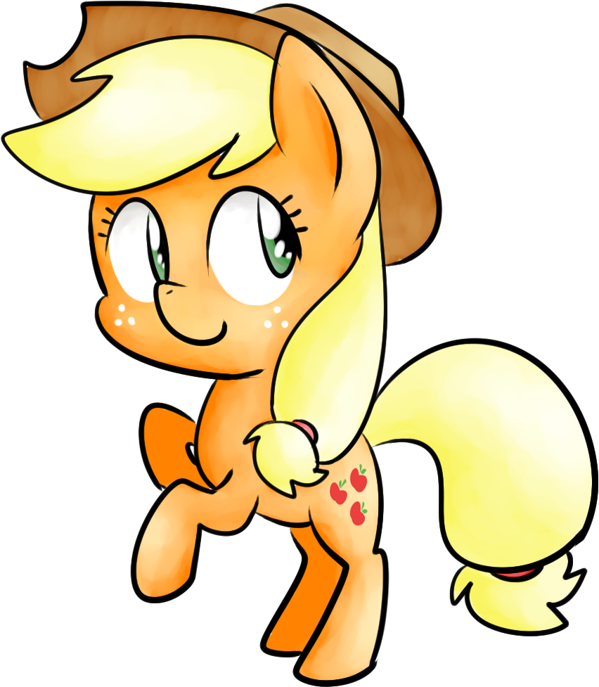 Hat, Mare, Pony, Rearing, Safe, Simple Background, - Cartoon Clipart (1280x1024), Png Download