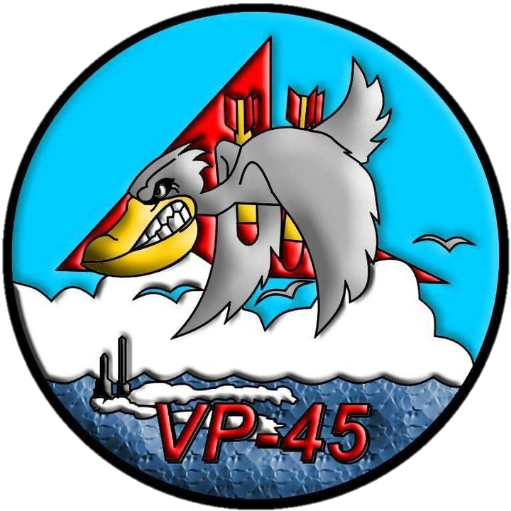 45new - Patrol Squadron 45 Clipart (720x720), Png Download