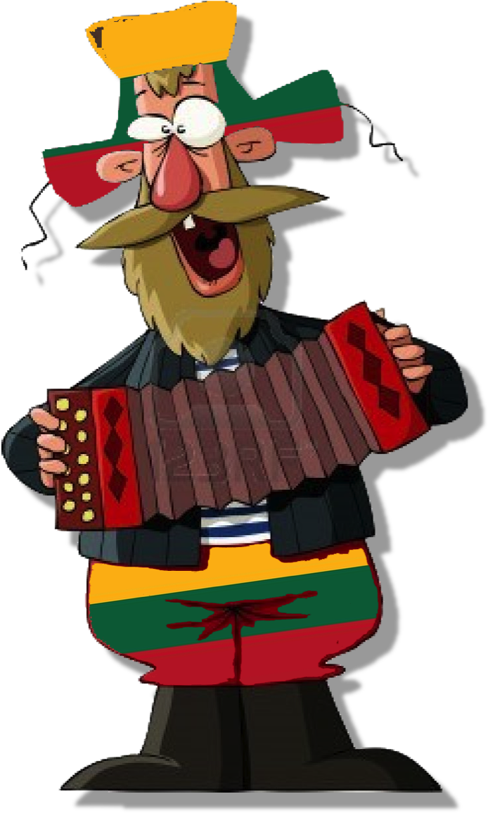 Lithuania Clipart Png - Slovenian Stereotypes Transparent Png (970x1156), Png Download