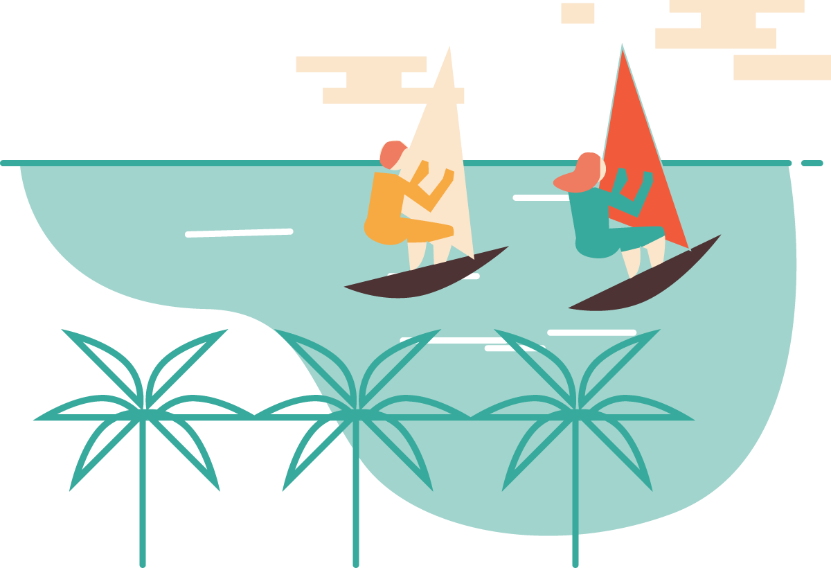 Sandy Beaches And Dramatic Ocean Surf Attract Romantics Clipart (1200x820), Png Download