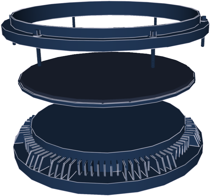 Rampad Pro - Solo - Blueprint - Coffee Table Clipart (726x707), Png Download