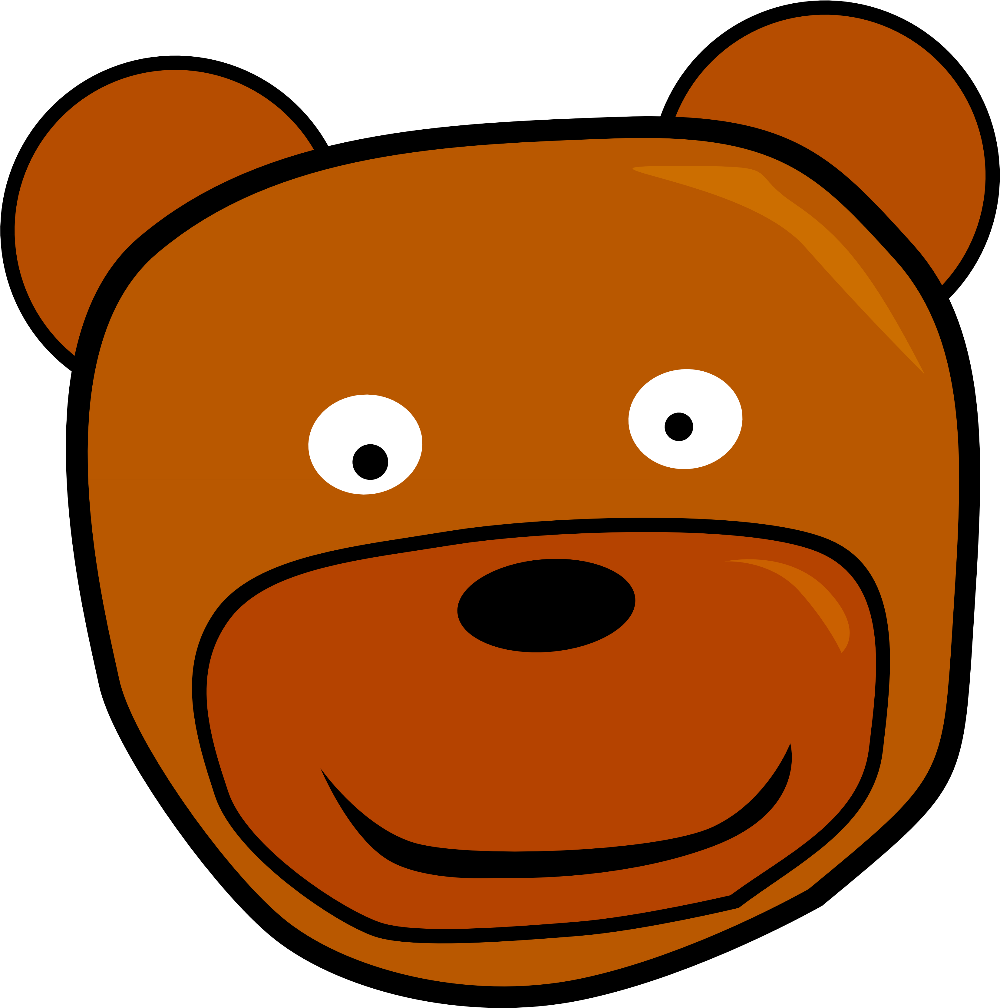 Clipart Of Determine, Concerned And Heads - Png Download (3333x3358), Png Download