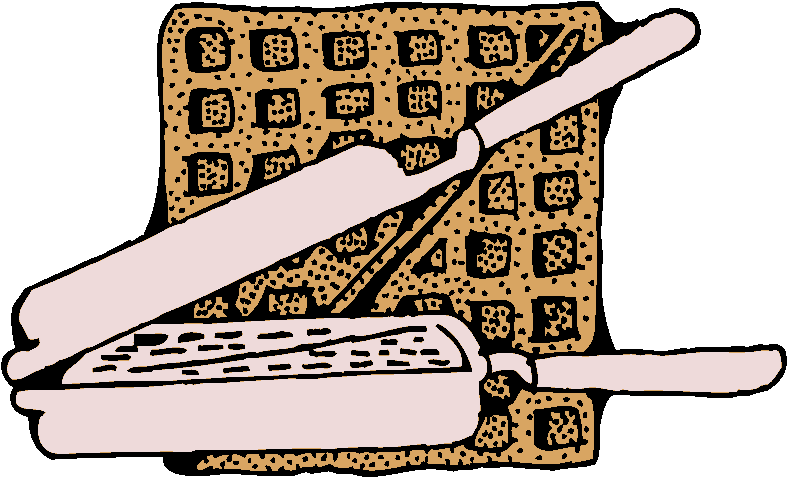 Input Waffle Iron Colour Clipart (800x484), Png Download