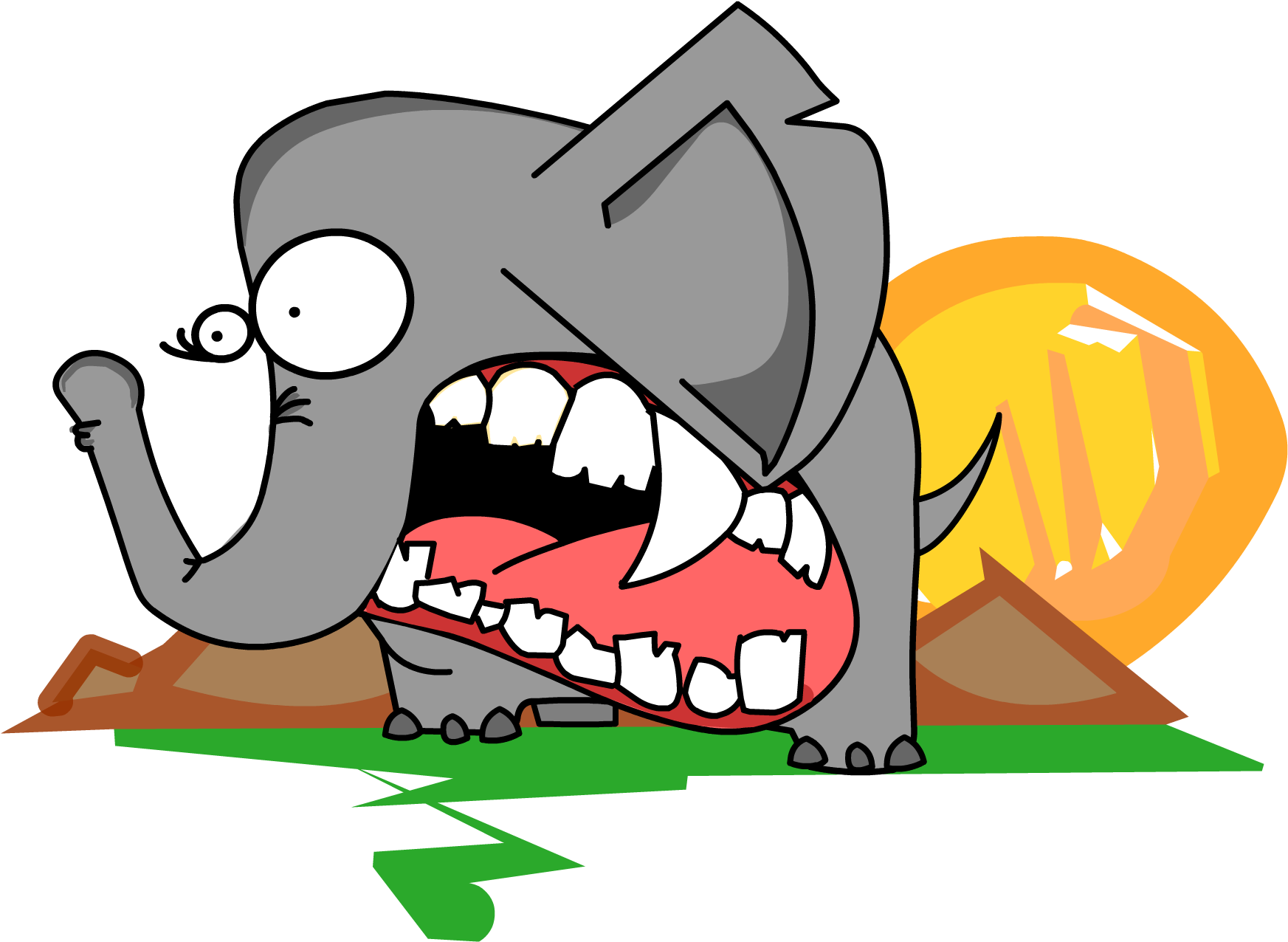 Cartoon Clipart (1745x1276), Png Download