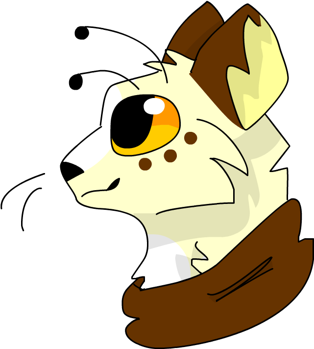 Cookie Dough Butter Cat Headshot For Froggyrocki By - Cartoon Clipart (641x712), Png Download