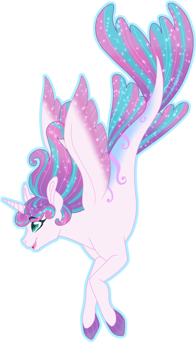 Princess Flurry Heart Seapony Clipart (626x1089), Png Download