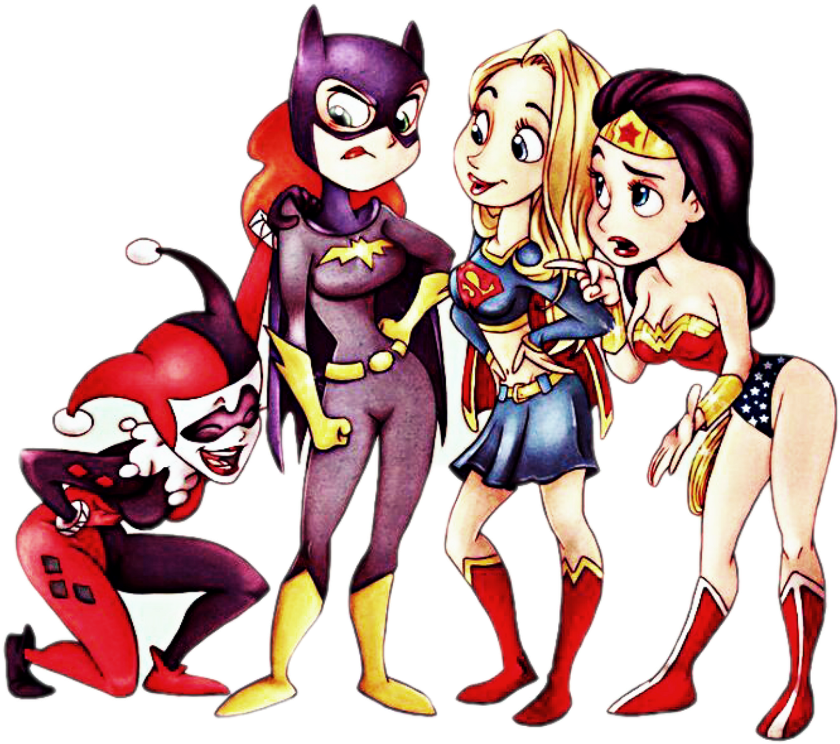 Heroina Sticker - 3d Art Erotica Super Woman In Peril Clipart (1024x1024), Png Download