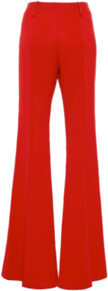 Download - Red Bell Bottom Pants Clipart (731x1023), Png Download