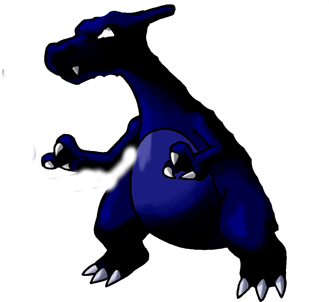 Delta Charizard - Cartoon Clipart (1601x1478), Png Download