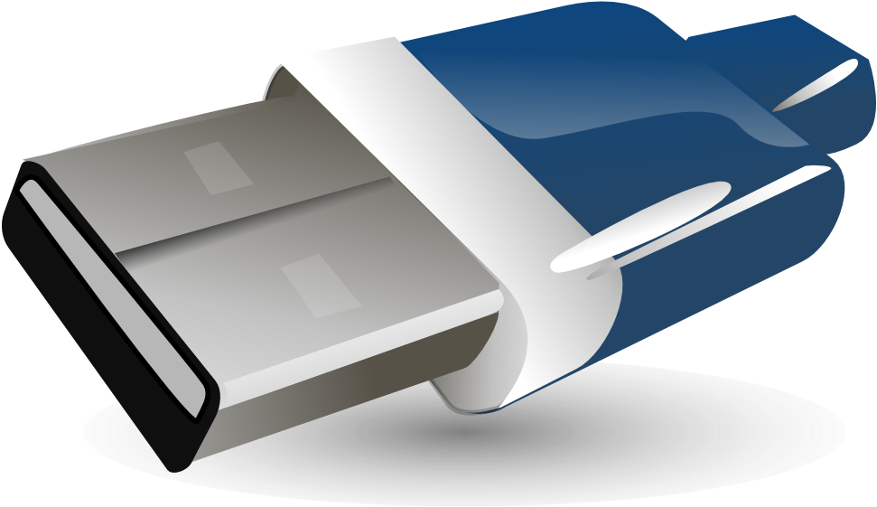 Usb - Usb Plug Clipart (1000x1000), Png Download