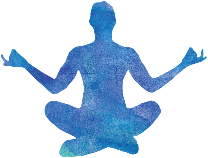 Yoga Png - Silhouette Yoga Logo Png Clipart (720x720), Png Download