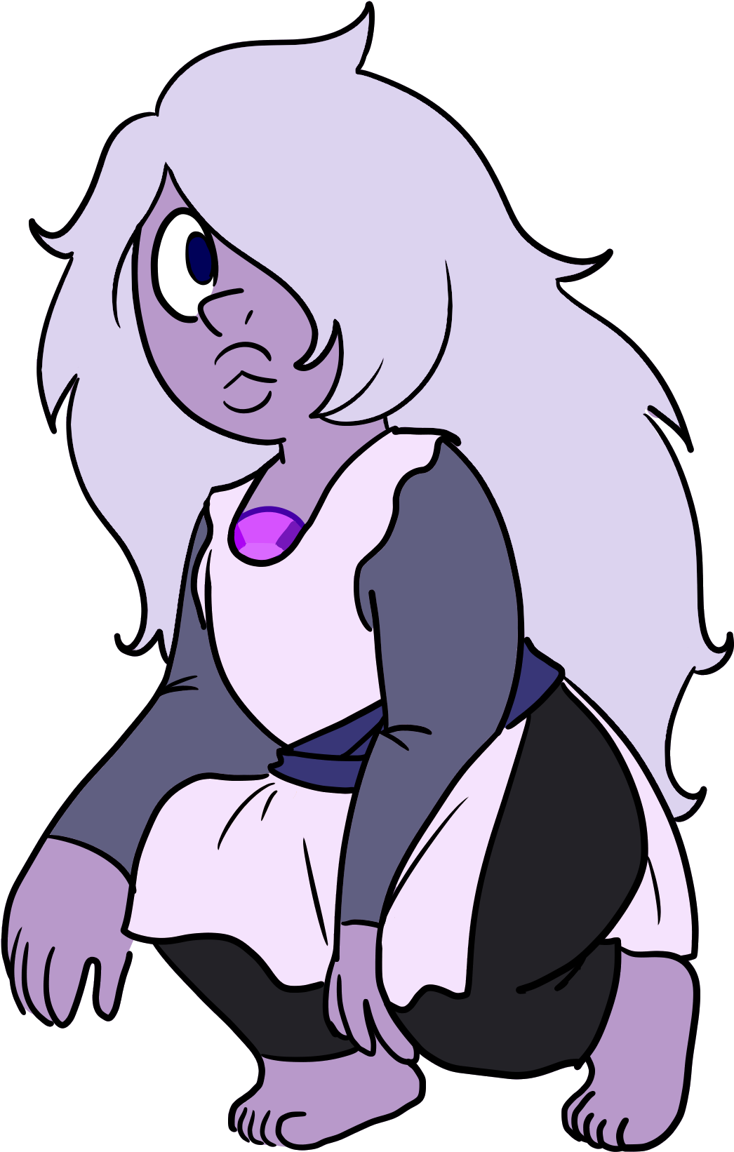 Dog Dog Like Mammal Hair White Mammal Fictional Character - Steven Universe White Swap Au Clipart (1363x1667), Png Download