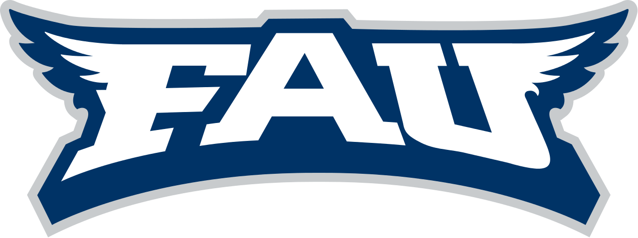 50-3 - Florida Atlantic Logo Clipart (1280x478), Png Download