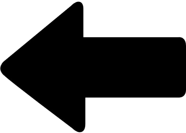 Left Arrow Png Photo - Flecha A La Izquierda Clipart (626x626), Png Download