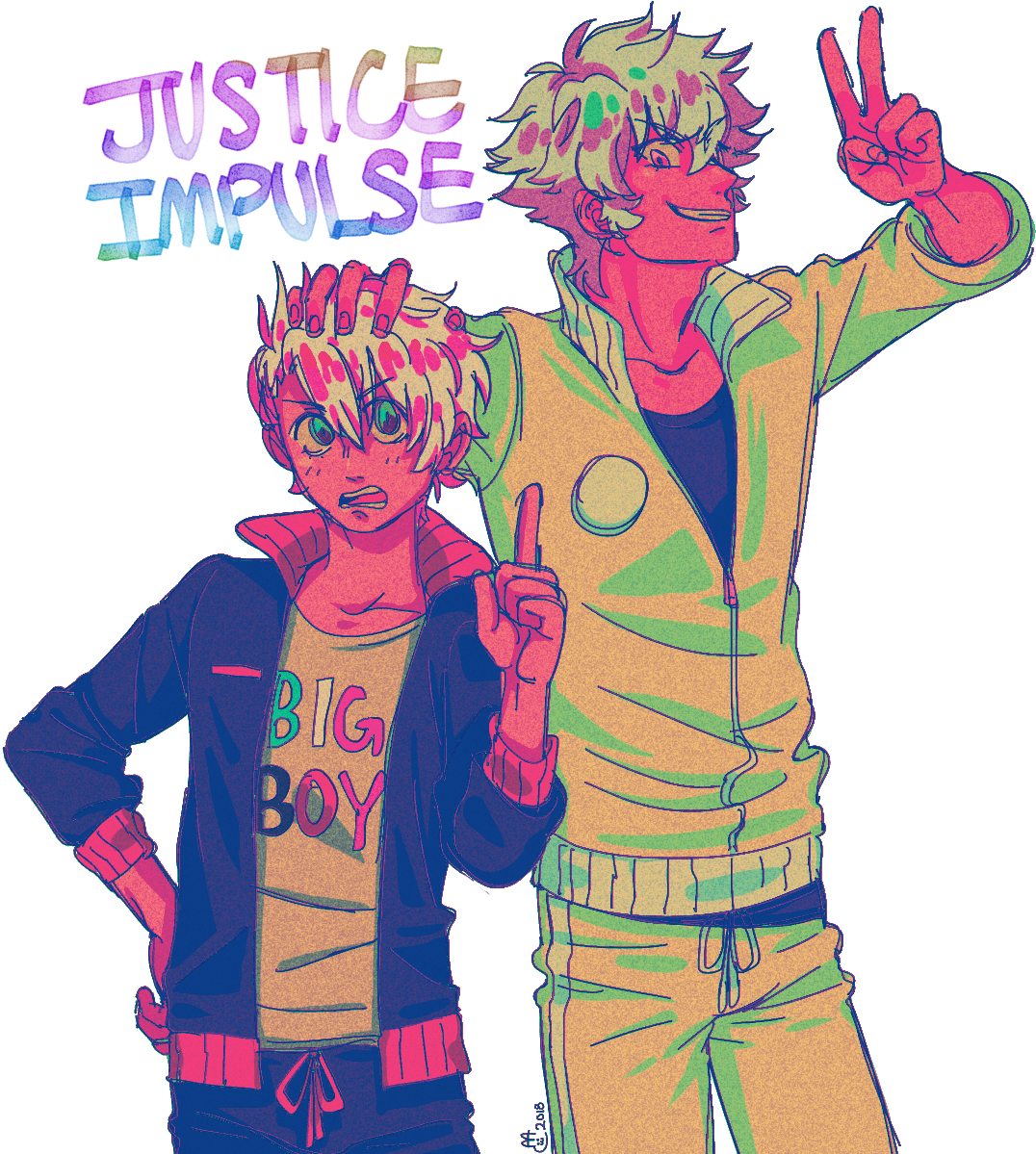 Justice Impulse - Cartoon Clipart (1110x1219), Png Download