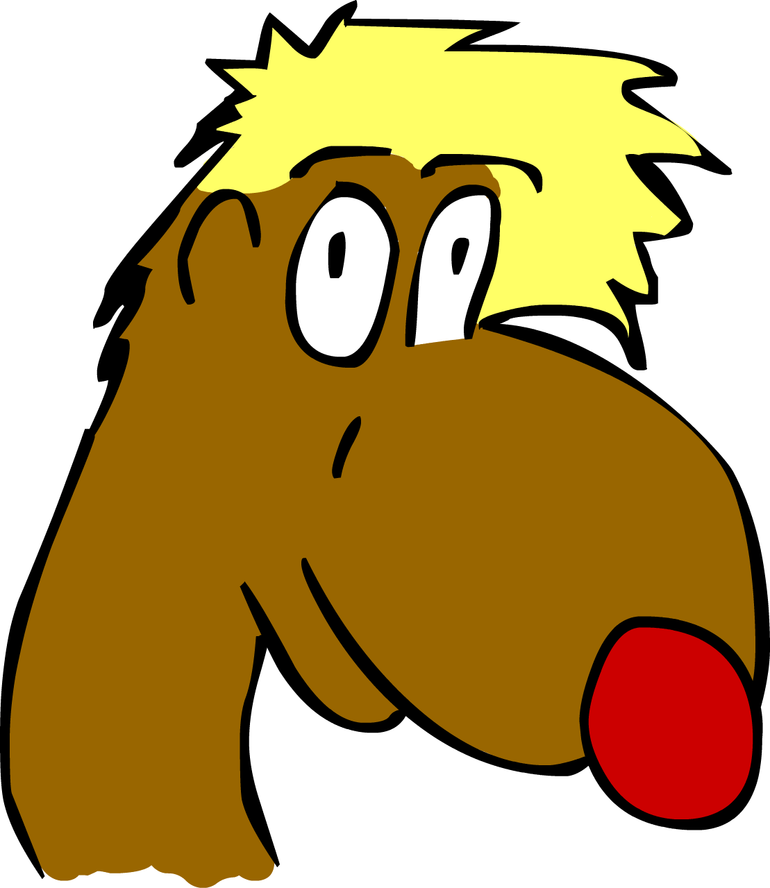 Derpy Weasel Clipart (1109x1280), Png Download