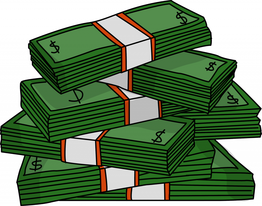 Download Money Clip Art - Stacks Of Money Clipart - Png Download (1024x805), Png Download