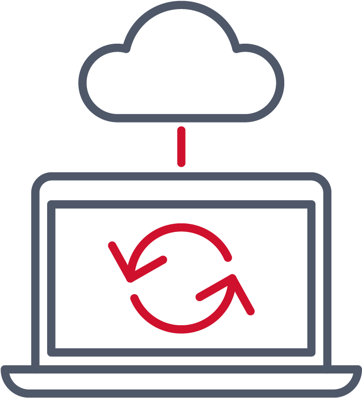 Saas On Demand - Laptop Clipart (809x867), Png Download