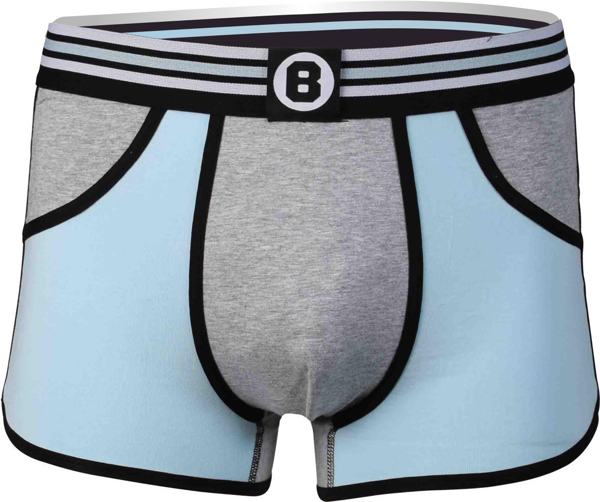 Short - Pitch Blue - Briefs Clipart (1600x1600), Png Download