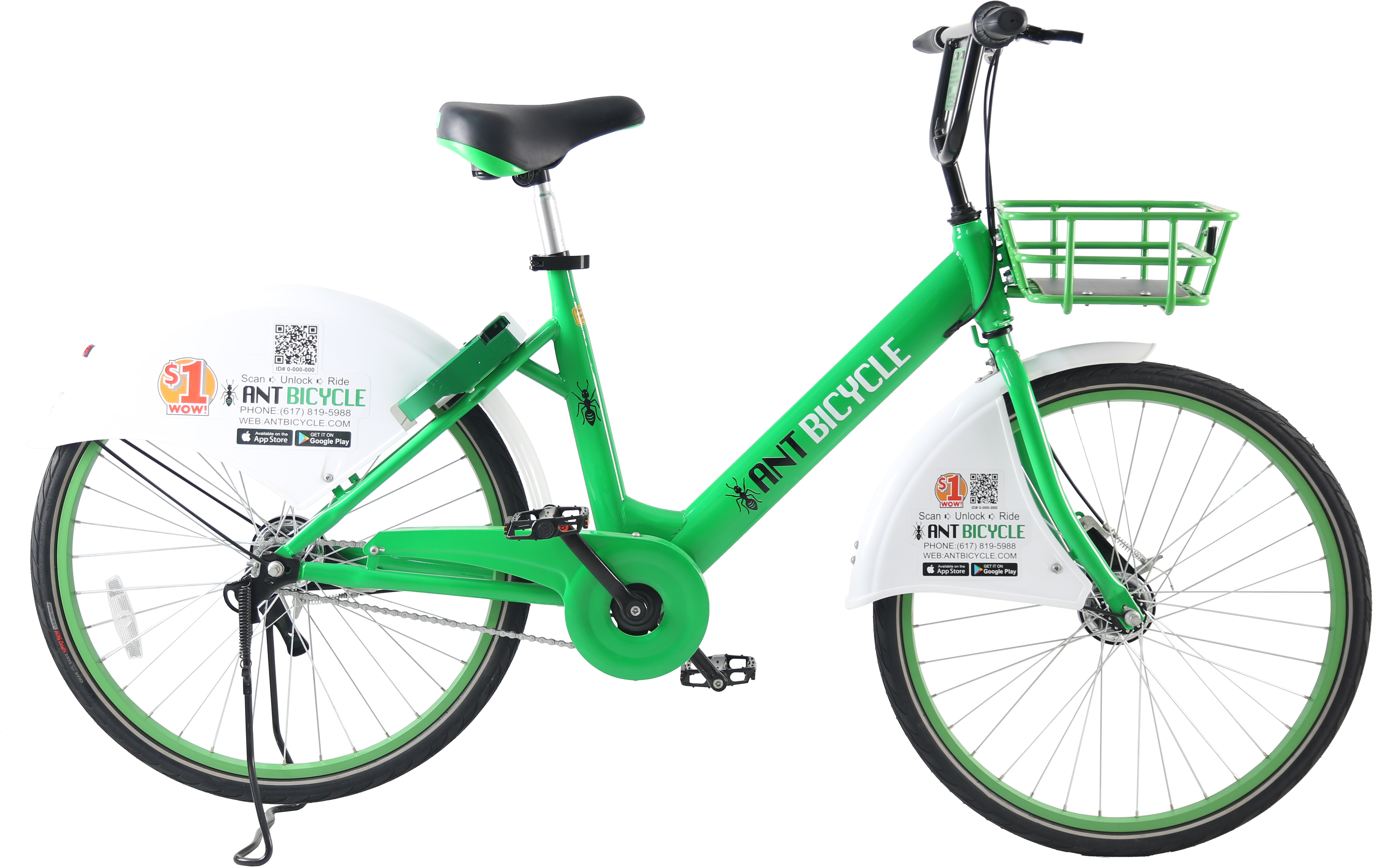 Ant Bicycle Cambridge Inc Ⓒ - Ant Bike Clipart (5760x3840), Png Download