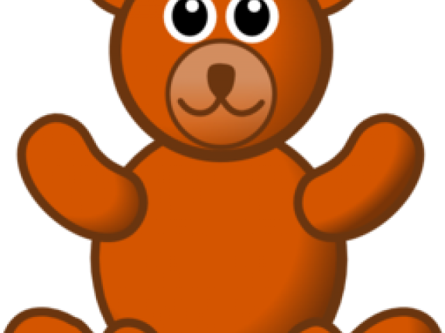 Teddy Clipart Brown Thing - Cool Pop Up Printable Template - Png Download (640x480), Png Download