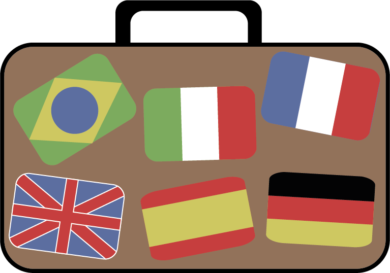 Below You Can See Some Of The Characters And Objects - Briefcase Clipart (767x538), Png Download