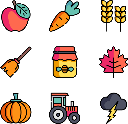 Autumn Clipart (600x564), Png Download