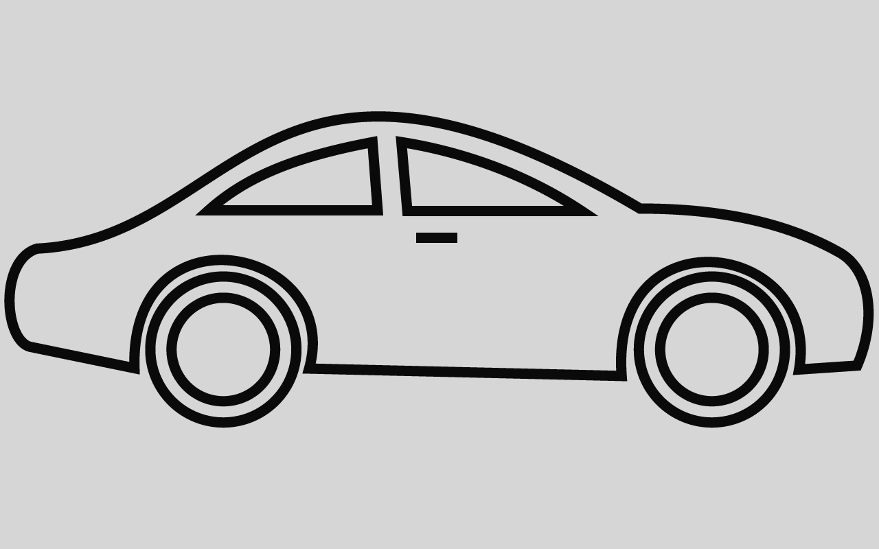 Car Clip Art Black And White - Png Download (1280x800), Png Download