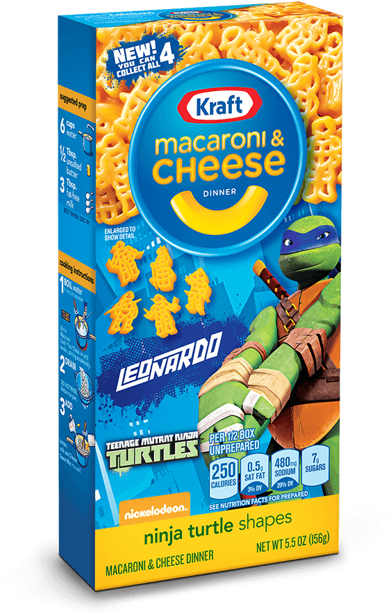 Kraft Macaroni & Cheese Spongebob Shapes Clipart (1200x1007), Png Download