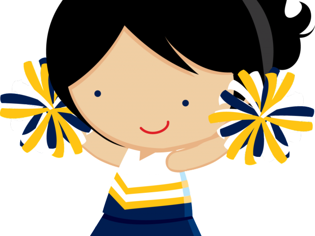 Cheerleader Clipart Halloween - Lider De Torcida Desenho - Png Download (640x480), Png Download