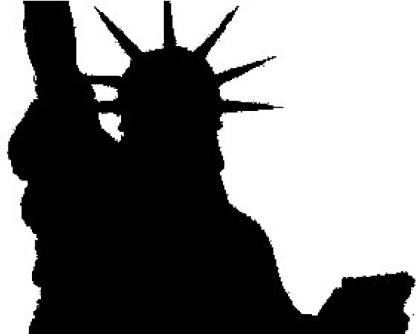 Statue Of Liberty Clipart - Statue Of Liberty Transparent - Png Download (640x480), Png Download