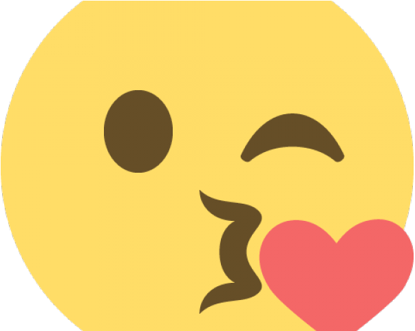 Kiss Smiley Clipart Png - Emoji Transparent Png (640x480), Png Download