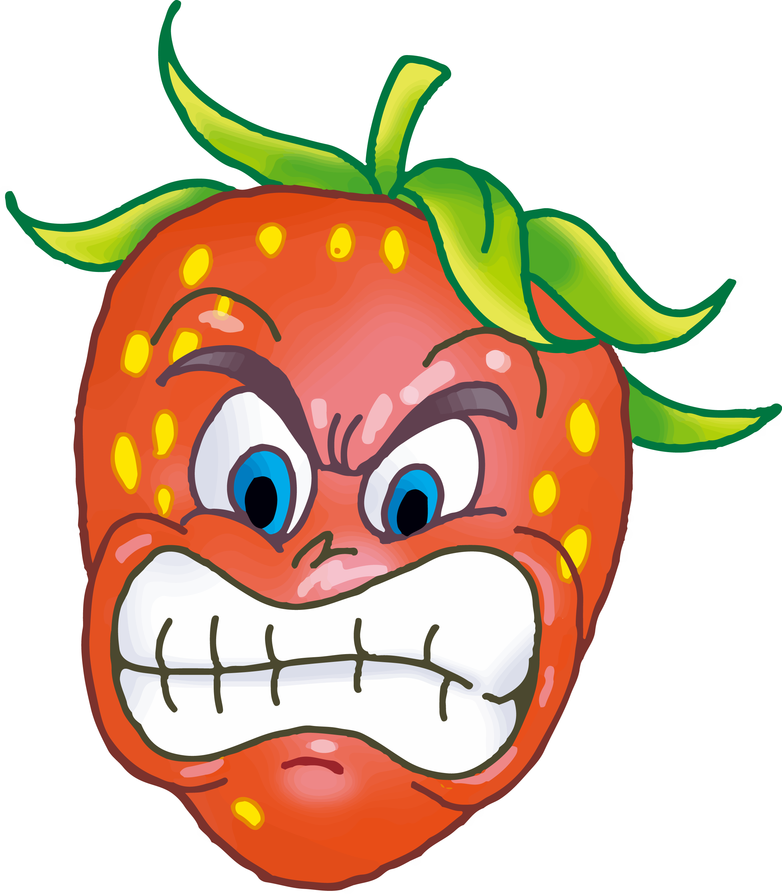 Adobe Illustrator Strawberry Clip - Png Download (2514x2873), Png Download