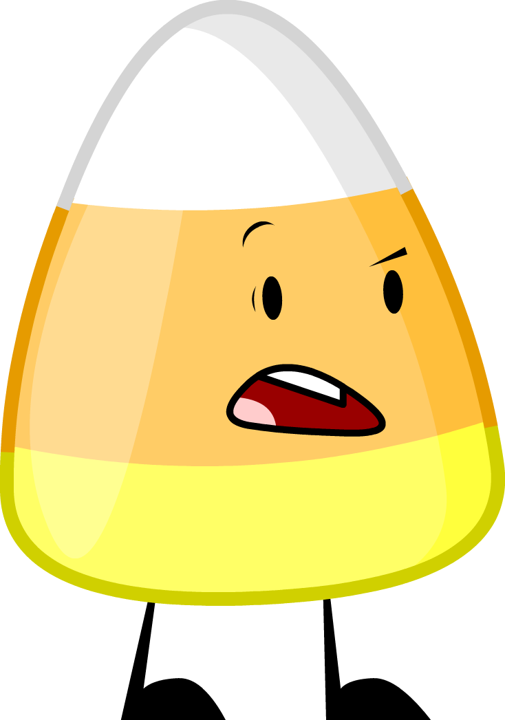 Candy Corn By Meleeobjects4 Clipart (734x1047), Png Download