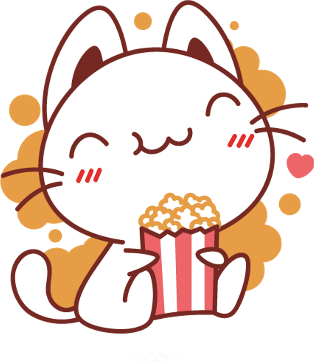 Popcorn Sticker - Snack Vector Clipart (1024x1187), Png Download