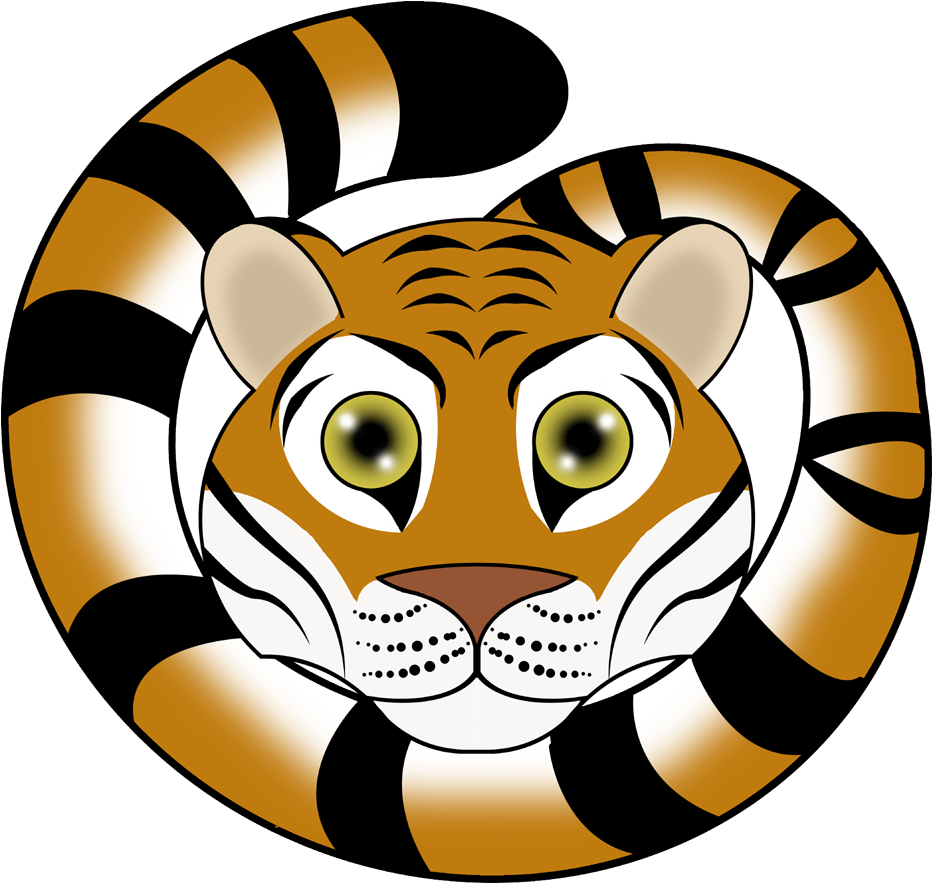 Free Icons Png - Tigers Icons Clipart (1000x915), Png Download