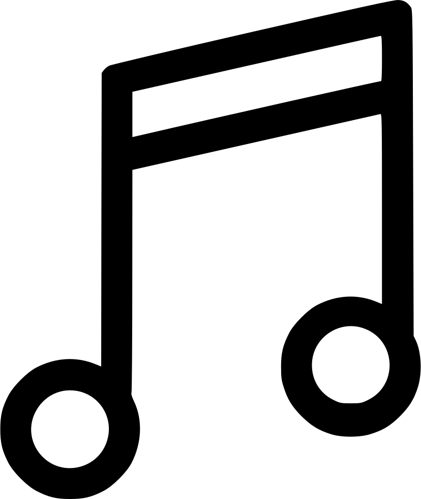 Music Notes Comments - Svg Music Icon Clipart (828x980), Png Download