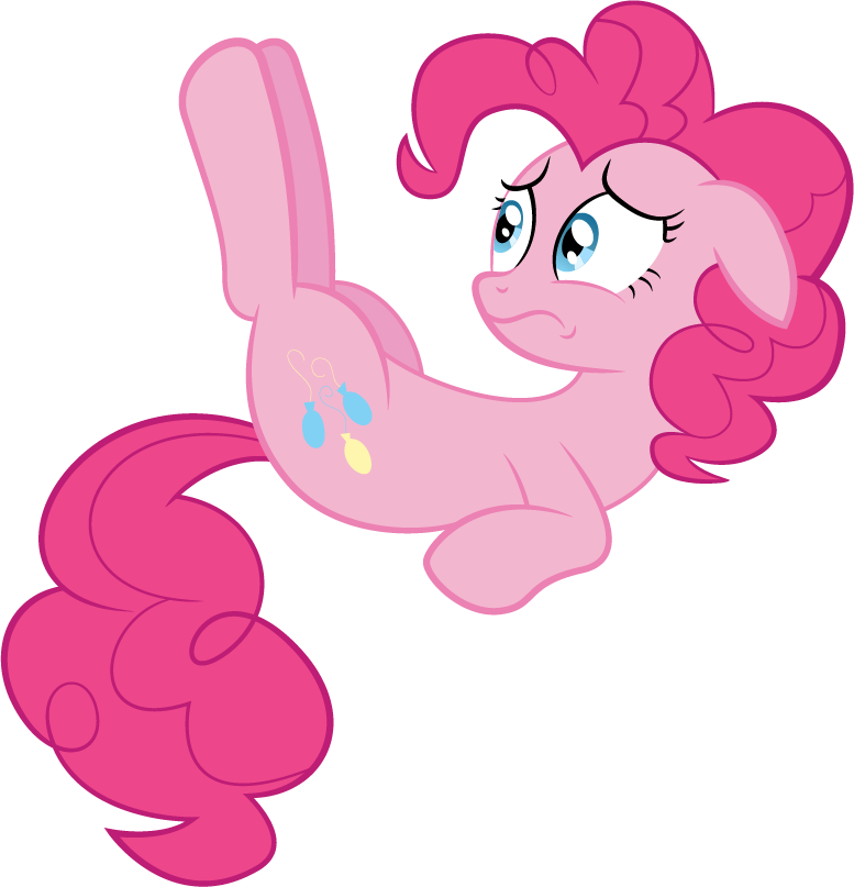 Spellboundcanvas, Legs In Air, Pinkie Pie, Pony, Rock - Cartoon Clipart (777x807), Png Download