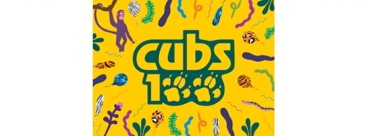 466th Manchester - Cubs 100 Clipart (1180x437), Png Download