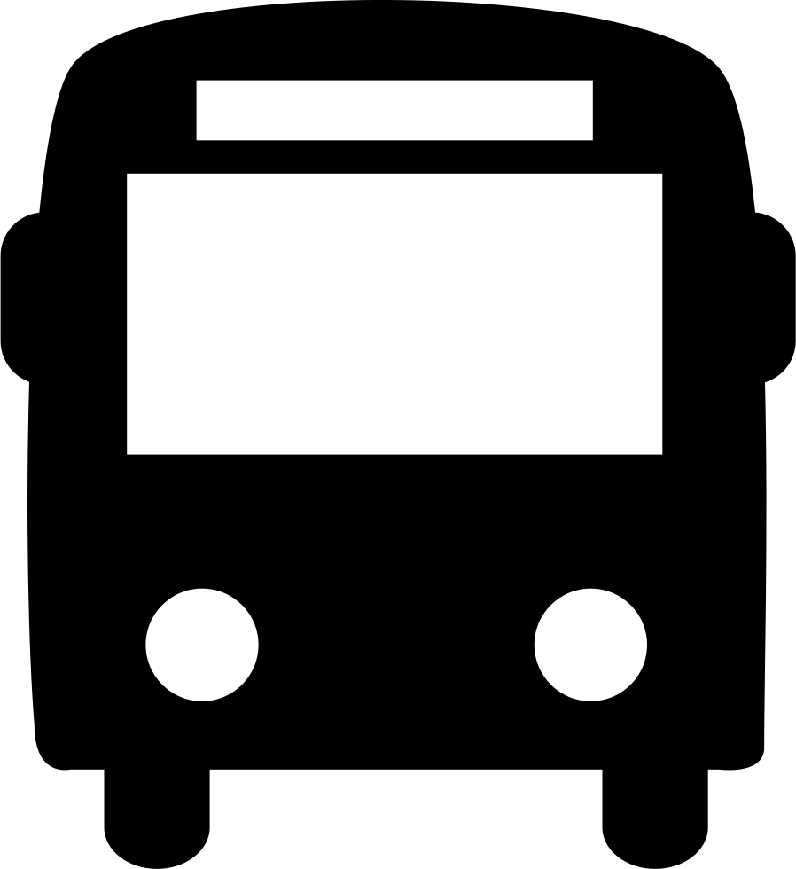 Png File Svg - Bus Icon Clipart (898x980), Png Download