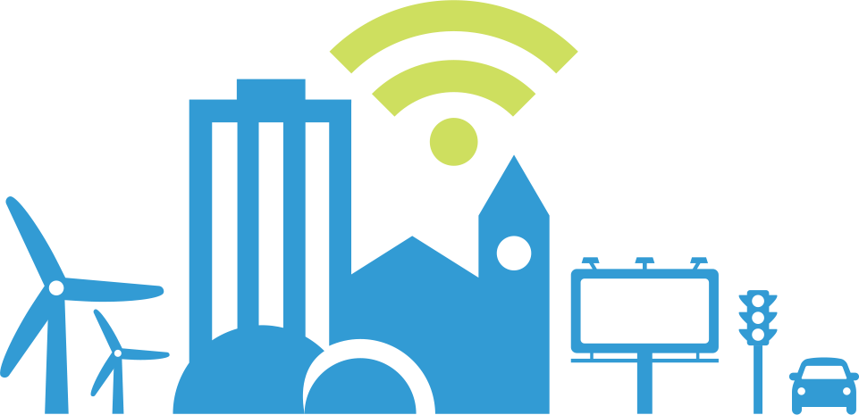 Smart Cities - Internet Of Things Clipart (961x465), Png Download