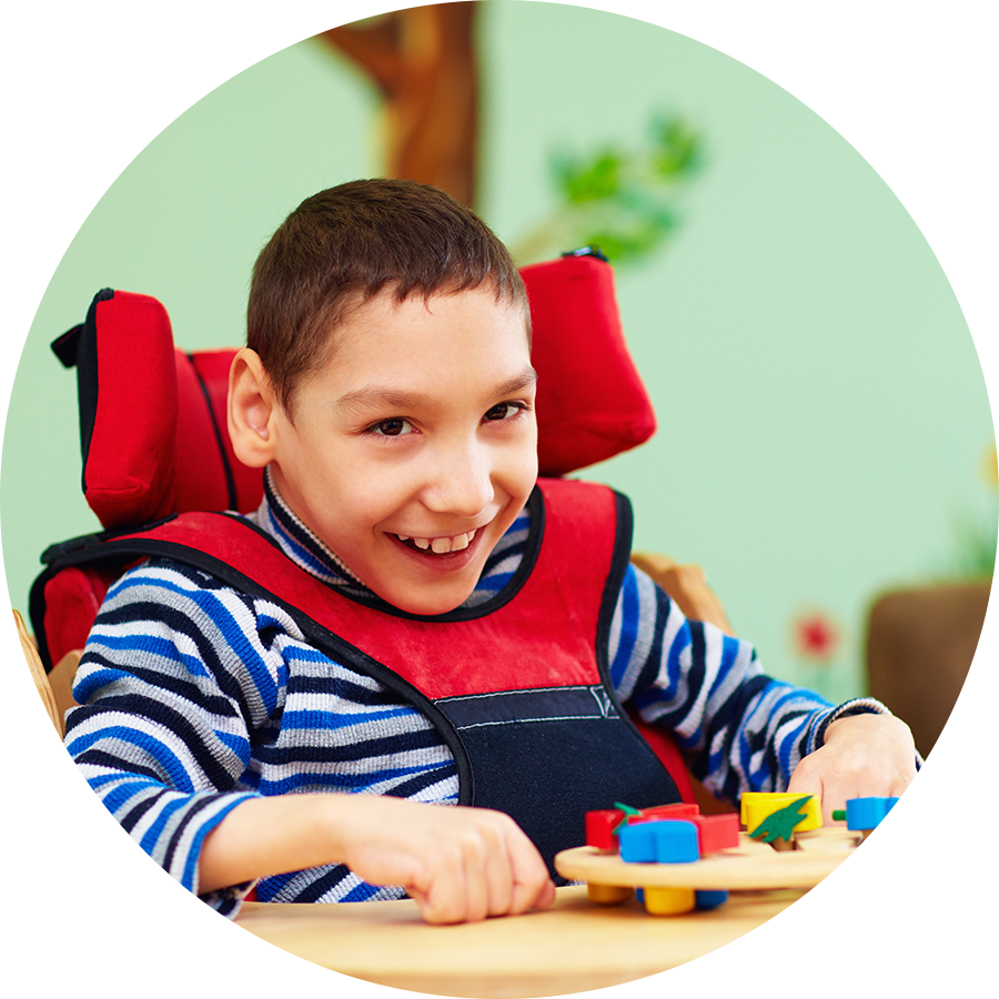 Dignity Health Community Oral Health Program - Enfant Handicape Clipart (900x900), Png Download